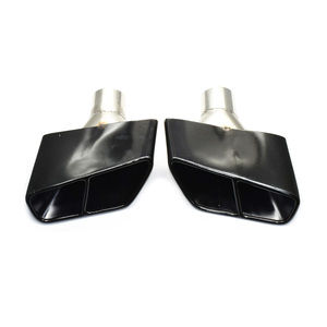 SYPES 304 punte per marmitta di scarico quadrate a quattro uscite in acciaio inossidabile per paraurti M550 modificato 18-20 G30 G38 525 528 <span class=keywords><strong>530</strong></span> - Product Image 5