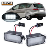 Vente en gros de feux de plaque d'immatriculation LED pour voiture, blanc, pour Ford Fiesta/Focus/S-MAX/C-MAX/Mondeo/Kuga/Galaxy/Ranger