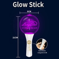 Longstargift - Barra Luminosa KPOP Resistente a Impactos con Carcasa Reforzada, Efectos Programables por RF, para Ambiente de Multitudes, Estadios, Festivales, Espectáculos Nocturnos