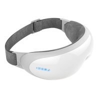 Masseur oculaire électrique sans fil à pression d'air, mini masseur intelligent pour les yeux, appareil de massage par vibration avec design visible