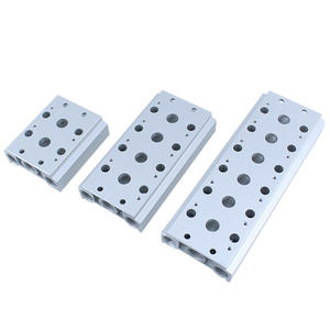 Vanne solénoïde 4V110/210 Pièces pneumatiques Collecteur de base 100M/200M-2F-3F-4F-5F-6F-7F-8F-9F - Product Image 6