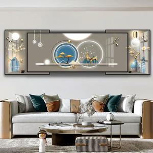 Peinture décorative moderne pour salon, peinture murale de fond de canapé, peinture murale suspendue, peinture en cristal de porcelaine, diamant, décoration de la <span class=keywords><strong>maison</strong></span> - Product Image 3