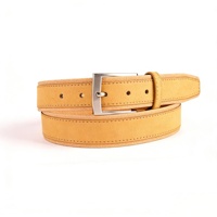 Ceinture en cuir véritable de haute qualité, design mat de luxe, boucle en alliage, ceinture en cuir de daim durable, décontractée, pour un usage quotidien