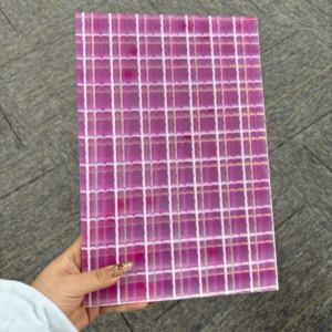 Feuilles d'acrylique coulé Bridgevia WG-503 à motif quadrillé 1/8 po, 1040x620 mm, pour découpe laser, matériaux pour l'artisanat et la bijouterie - Product Image 4