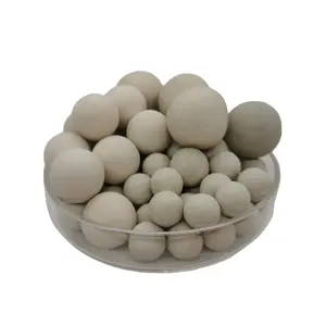 Inerter Keramikball aus Alumin 17% AL2O3 - Katalysator Trägungsmedien mit hohem Aluminiumgehalt in Balllager inertierter Ball