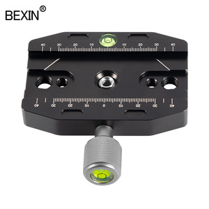 แผ่นยึดแบบปลดเร็ว Bexin Qr-90N ขนาด 38 มม. ทำจากอลูมิเนียมอัลลอยด์ สำหรับขาตั้งกล้องพร้อมระดับน้ำ - Product Image 3