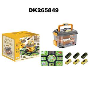 Scatola Portaoggetti con Pista da Corsa in Plastica e Auto Die-cast, Vendita Calda - Product Image 5