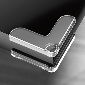 L Shape Silicone Corner <b>Protector</b> Transparent For <b>Table</b> Window Child Safety Guard - Product Image 1