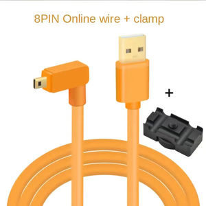 5m 10m Mini 8Pin línea de disparo en línea cable de datos de cámara adecuado para <span class=keywords><strong>Nikon</strong></span> <span class=keywords><strong>D750</strong></span> D7100 D7200 DF DSLR cable de datos de cámara - Product Image 2