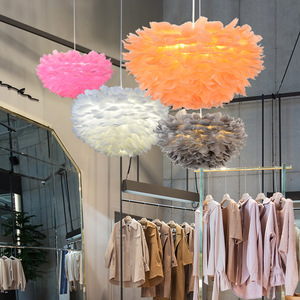 Plume Pendentif Lumières Droplights Enfants Chambre Suspendus <span class=keywords><strong>Suspension</strong></span> Lampe De Mariage Chambre <span class=keywords><strong>Suspension</strong></span> Luminaire - Product Image 6