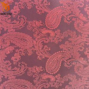 Prêt à Expédier Beaucoup de Couleur Paisley <span class=keywords><strong>Brocart</strong></span> Jacquard Tissu 100% Polyester Doublure Tissu pour Costume et Manteau Vente <span class=keywords><strong>au</strong></span> Mètre - Product Image 4