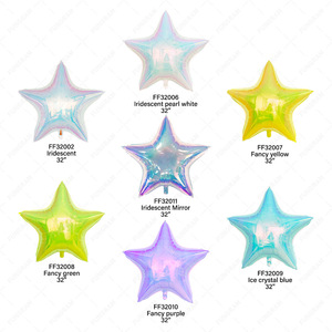 Ballons en aluminium étoiles de 32 pouces en gros - Décorations de fête pour la Fête des Mères, Baby Shower, Remise de diplôme, Fournitures d'Halloween - Product Image 6