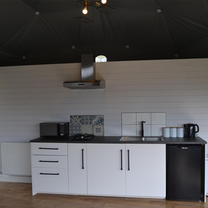 Tente de glamping d'hiver en plein air, dôme géodésique, <span class=keywords><strong>igloo</strong></span>, maison Domo avec salle de bain - Product Image 4