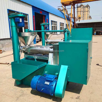 Presse à huile spirale robuste 500-600 kg/h avec double fût filtrant pour l'huile d'arachide, de sésame, de soja, de ricin et de noix de coco