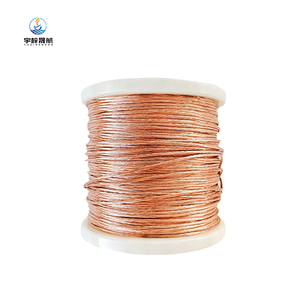 Proveedor profesional, alambre trenzado de Aluminio revestido de cobre, aluminio revestido de alambre de cobre de múltiples hebras - Product Image 1