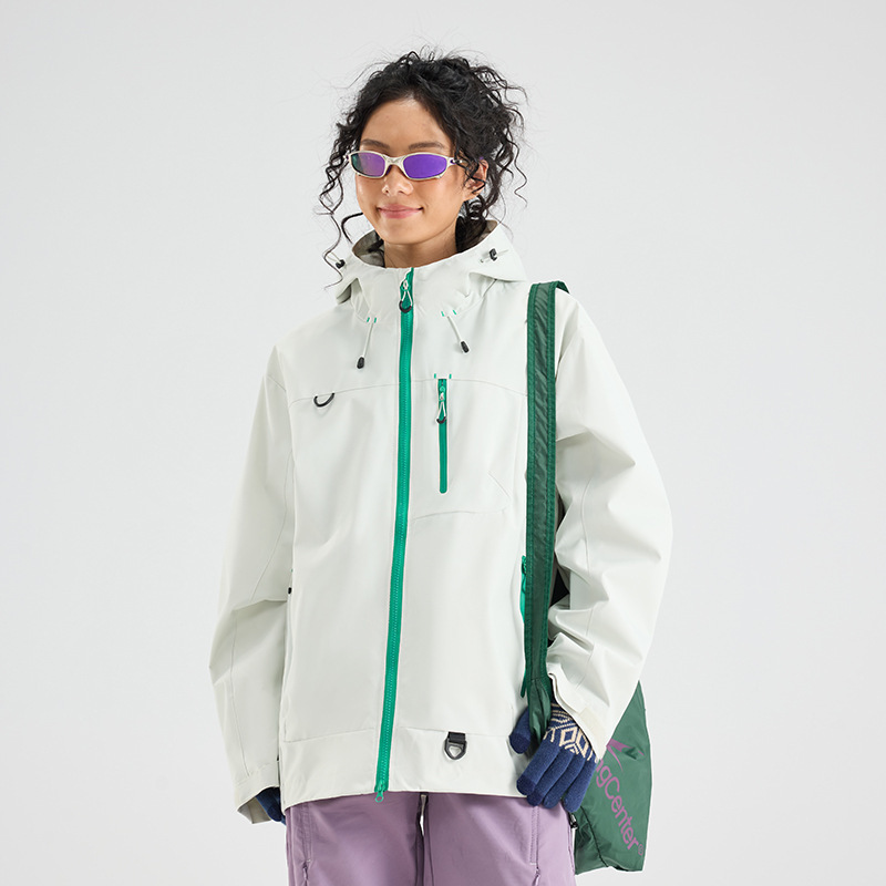 Vert pois clair [veste simple]