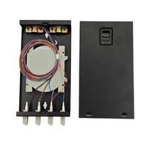Boîtier terminal fibre optique multimode LC duplex 8 cœurs en acier laminé à froid pour réseau de bâtiment et interconnexion de systèmes