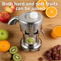 Presse-Agrumes Commercial Robuste A3000 de 370W, Machine à Jus de Fruits et Légumes, Extracteur de Jus Professionnel