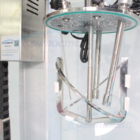 Machine de mélange cosmétique de laboratoire petit mélangeur d'homogénéisateur émulsifiant de pâte de pommade de pommade de vide