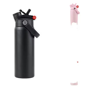 Botella de Agua Deportiva de Plástico al por Mayor, Botella de Agua Portátil Personalizada con Impresión - Product Image 3