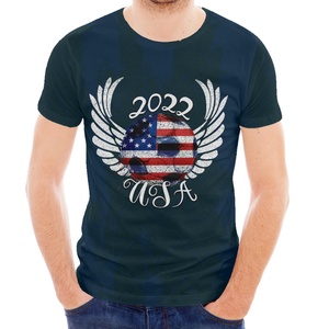 Chemises pour hommes T-shirts décontractés à manches courtes Personnalisation <span class=keywords><strong>2022</strong></span> Vêtements de match de <span class=keywords><strong>football</strong></span> T-shirt à sublimation imprimée pour hommes - Product Image 5