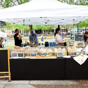 Bán buôn hình chữ nhật mở trở lại được trang bị Khăn trải bàn sự kiện đám cưới triển lãm thương mại bảng bìa cho bảng gấp - Product Image 5