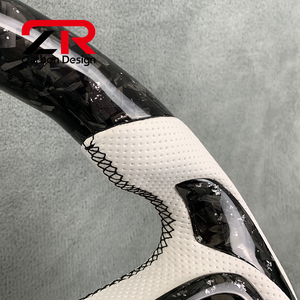 Volant sport en fibre de carbone forgée pour <span class=keywords><strong>Dodge</strong></span> <span class=keywords><strong>Ram</strong></span> 1500 Rebel 2500 3500 4500 5500 <span class=keywords><strong>SRT</strong></span> TRX RHO Pickup Truck <span class=keywords><strong>2020</strong></span>+ - Product Image 2