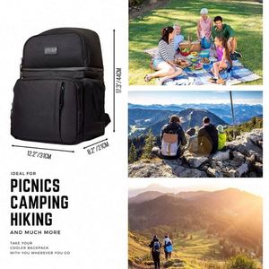 In Stock Large Capacity Outdoor Camping Travel Leakproof Thermal <b>Cooler</b> Bag Picnic Insulated <b>Cooler</b> <b>Backpack</b> - Product Image 6