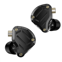 KZ-Écouteurs ZS10 Pro 2 à pilote dynamique haute performance avec moniteur en métal dans l'oreille, jeu de musique, sport HiFi, écouteurs filaires
