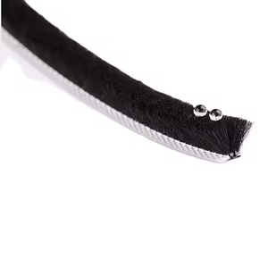 Escova de Vedação para Porta de Vidro, Escova de Nylon Flexível para a Parte Inferior da Janela - Product Image 2