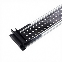 Promotion : Éclairage LED pour aquarium WRGB 2 en alliage d'aluminium, spectre complet, pour plantes, indice IP44, intensité variable, Ra80 CRI, DC12V, multi-tailles