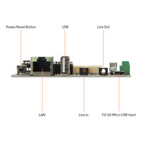 Pro V4 streaming sans fil carte bricolage LAN réseau stable 5V entrée USB préamplificateur