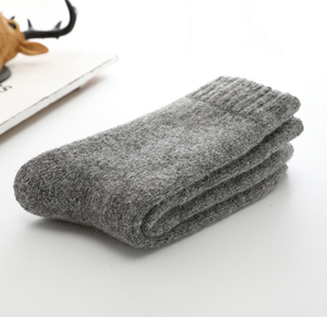 Super Thicker Solid Merino <strong>Wool</strong> Against Cold Snow Russia Warm Funny Men Winter <strong>Wool</strong> <strong>Socks</strong> - Product Image 3