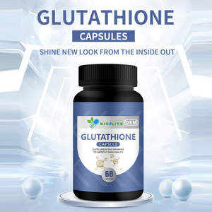 Kapsul <span class=keywords><strong>Glutathione</strong></span> Label Pribadi OEM 60 Kapsul Formula Vitamin yang Ditingkatkan untuk Kesehatan Kulit Pertahanan Antioksidan - Product Image 2