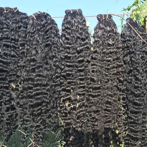 Envío de la gota sin procesar cabello vietnamita crudo al por mayor cutícula alineada cabello rizado birmano crudo rizado precio de fábrica bajo - Product Image 3