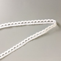 Fourniture en gros de dentelle en coton au crochet, garniture douce pour vêtements et projets d'artisanat, bordure décorative YLC29