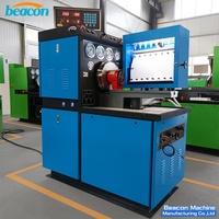 Beacon MINI12PSB-A Probador de Inyectores de Combustible Mecánico Multifunción de 12 Cilindros, Motor AC 0-4000 RPM, Distribuidor de Enfriamiento Forzado