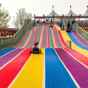 Nouvel équipement de divertissement extérieur non motorisé, patinoire scénique sept couleurs, célèbre sur internet, à vendre - Product Image 3