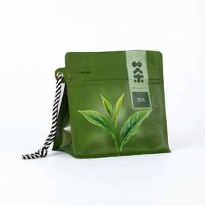 Sacchetto Personalizzato per Caffè in Grani con Fondo Piatto, 12oz, Sigillato su Otto Lati, con Logo, Valvola e Cerniera - Product Image 3