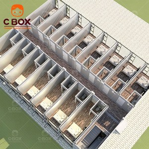 Cbox – Bureaux modulaires préfabriqués, salles de classe démontables, maisons portables, chambres compactes, maisons conteneurs préfabriquées à vendre - Product Image 5