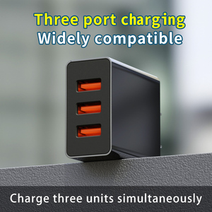 Chất lượng cao 120W USB tường sạc đứng với 3 cổng USB thông minh nhanh Power <span class=keywords><strong>Adapter</strong></span> điện thoại máy tính xách tay EU chúng tôi ổ cắm 6A sản lượng hiện tại - Product Image 3