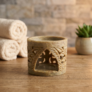Soap Stone <b>Aroma</b> Fragrance <b>Lamp</b> - Product Image 2