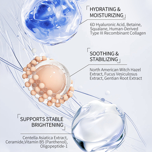 Crema Facial Antiedad con Vitamina C y Colágeno, Hidratante y Reparadora, con Péptidos para Refinar los Poros y Aclarar la Piel, Estilo Coreano - Product Image 2