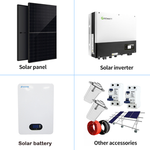 SMS Energy 3Kw 5Kw 10Kw 20Kw Hybrid <b>Grid</b> Inverter MPPT Lithium Ion Batteries Solar Panel Kit Solar Energy <b>System</b> - Product Image 4