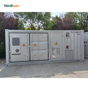베르디선 야외 태양 전지 500KW/1MWH 베스 배터리 에너지 저장 시스템 20ft 배터리 용기 AC 커플 배터리 저장 - Product Image 6