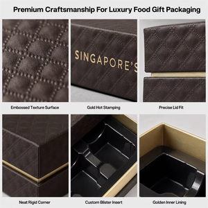 Scatola di Lusso Personalizzata per Cioccolatini con Coperchio e Base, Logo in Lamina d'Oro, Cartone per Cioccolatieri Artigiani, Mercato USA - Product Image 3