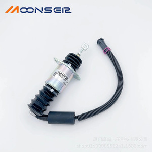 วาล์วโซลินอยด์ MoonsEir รุ่น D59-105-12 สำหรับตัดน้ำมันดีเซลเพื่อควบคุมการทำงานของเครื่องยนต์ - Product Image 1