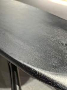 โต๊ะอาหารไม้เนื้อแข็งสไตล์มิดเซ็นจูรีใหม่ โต๊ะทำงานดีไซน์หรูหราสไตล์ฝรั่งเศส แผ่นไม้ขนาดใหญ่ สำหรับบ้าน สำนักงาน วิลล่า - Product Image 5