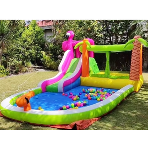 <b>Inflatable</b> Bouncer Castle Bouncing <b>Water</b> Jumping <b>Slide</b> for Girls Kids NB-93005 <b>Inflatable</b> <b>Water</b> Castle <b>Inflatable</b> Bouncer - Product Image 1