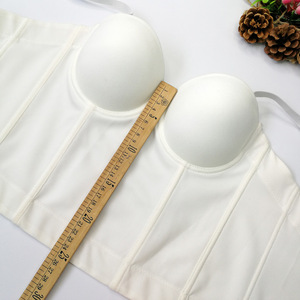 Push up <strong>Bralet</strong> Women's Corset Bustier Bra Night Club Party Long Sexy Cropped Top Vest Plus Size Tank Top - Product Image 5
